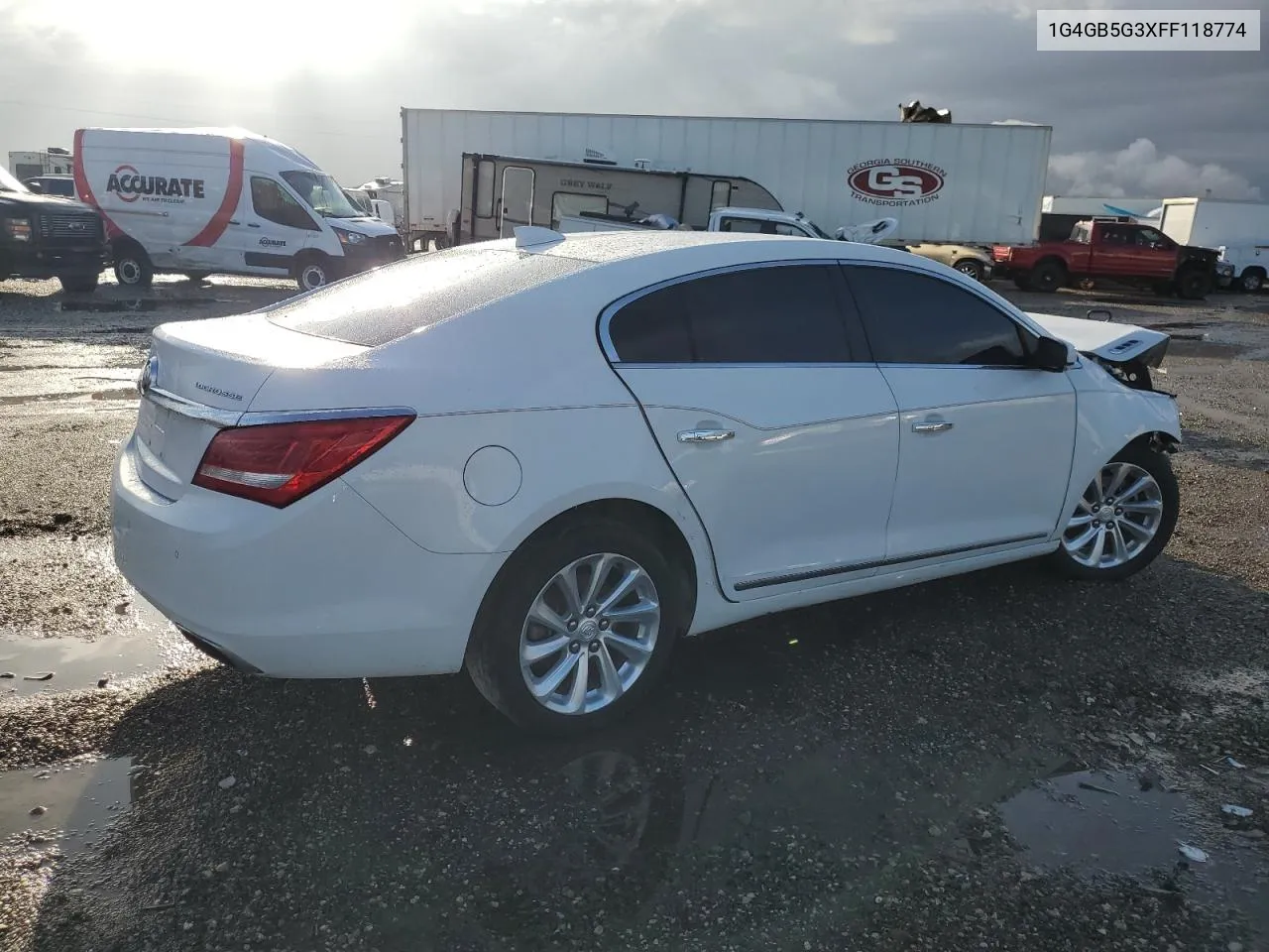 2015 Buick Lacrosse VIN: 1G4GB5G3XFF118774 Lot: 64457364