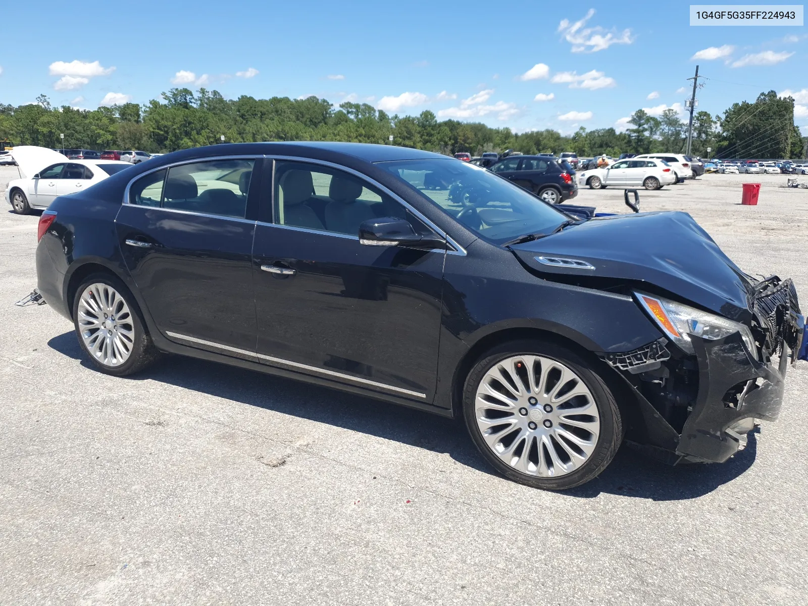 2015 Buick Lacrosse Premium VIN: 1G4GF5G35FF224943 Lot: 66377424