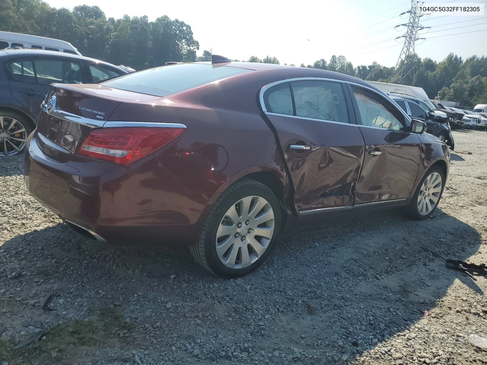 2015 Buick Lacrosse VIN: 1G4GC5G32FF182305 Lot: 67612364