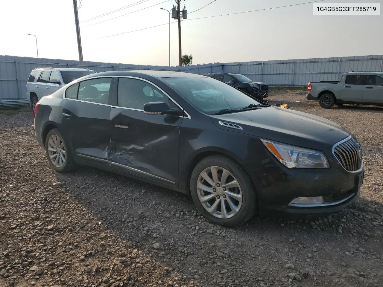 2015 Buick Lacrosse VIN: 1G4GB5G33FF285719 Lot: 70854634