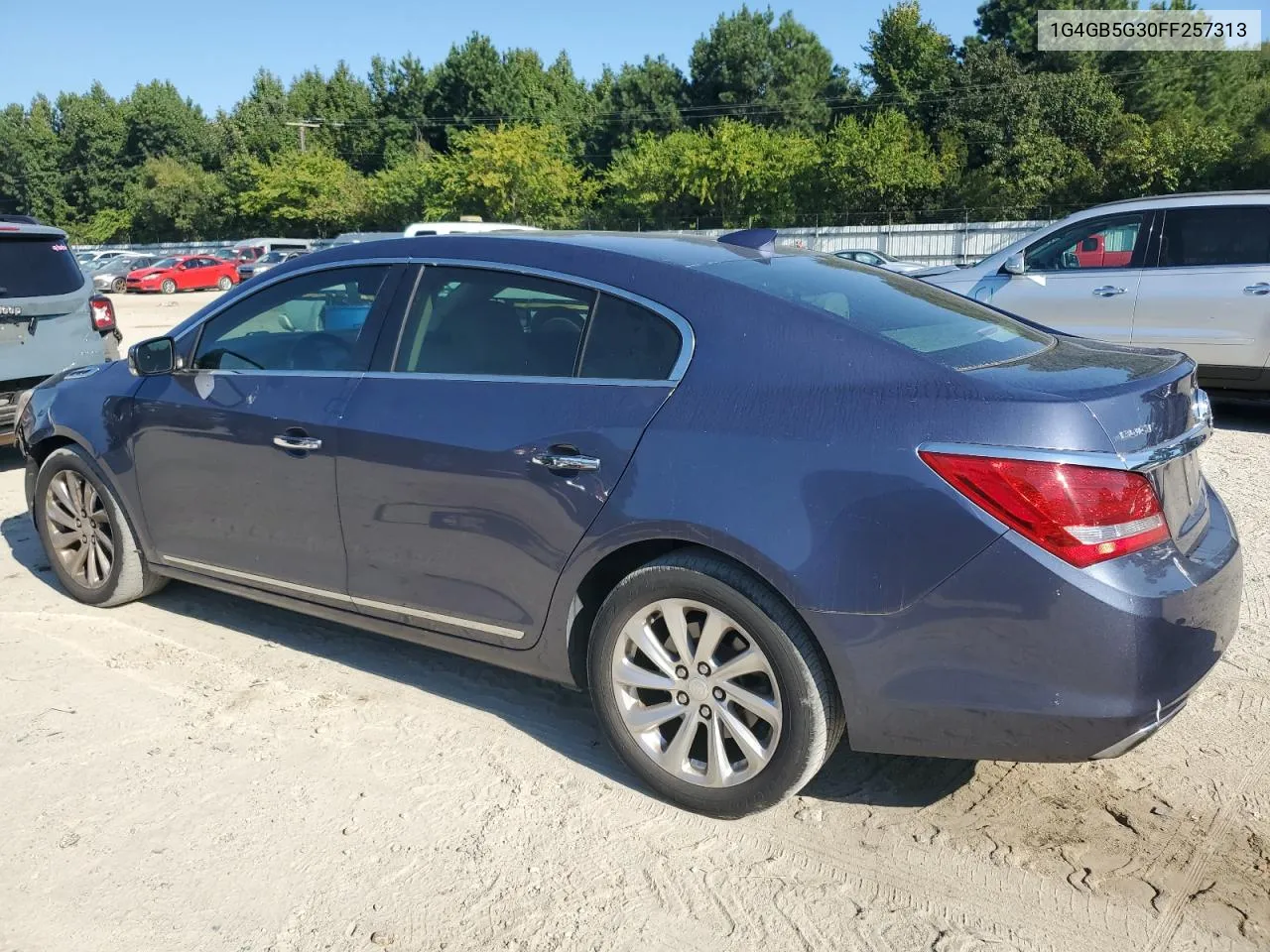 2015 Buick Lacrosse VIN: 1G4GB5G30FF257313 Lot: 70892754