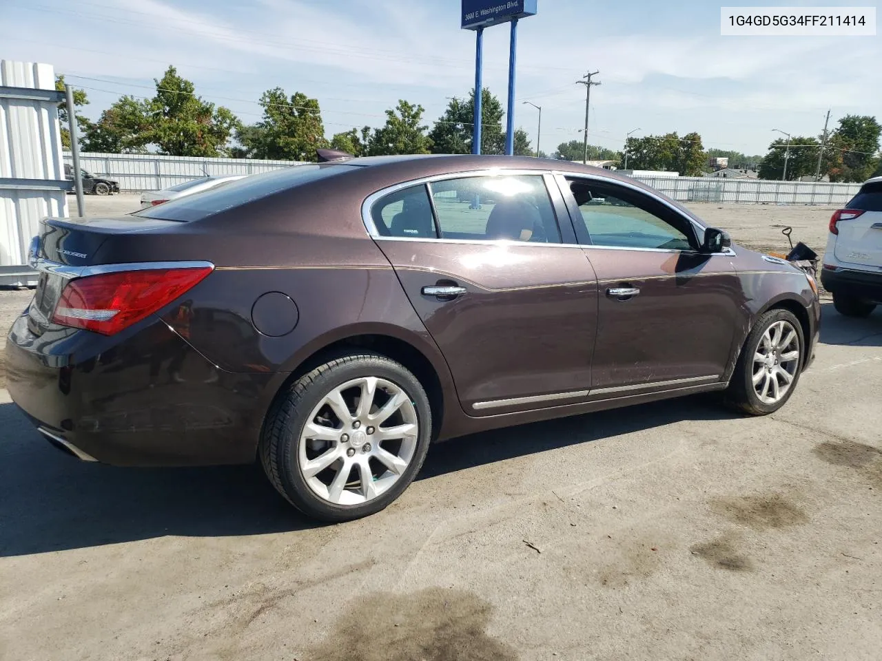 2015 Buick Lacrosse Premium VIN: 1G4GD5G34FF211414 Lot: 71458084