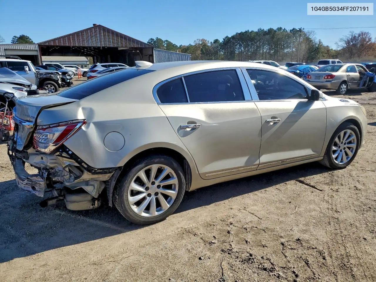 1G4GB5G34FF207191 2015 Buick Lacrosse