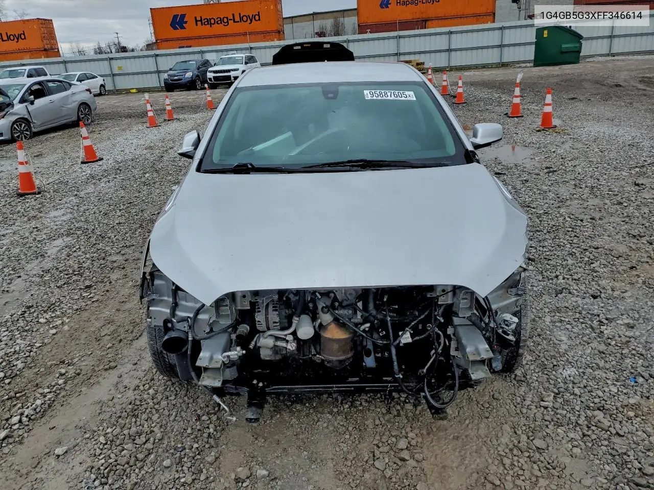 1G4GB5G3XFF346614 2015 Buick Lacrosse