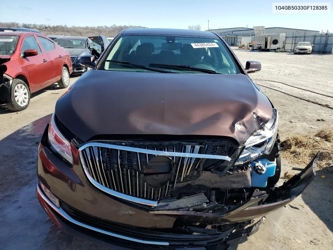 2016 Buick Lacrosse VIN: 1G4GB5G33GF128385 Lot: 44385424