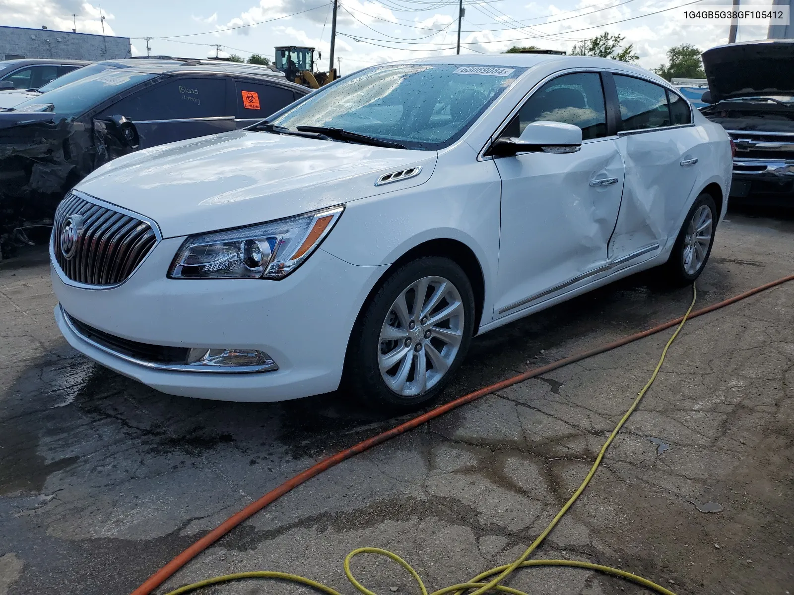 2016 Buick Lacrosse VIN: 1G4GB5G38GF105412 Lot: 63069084