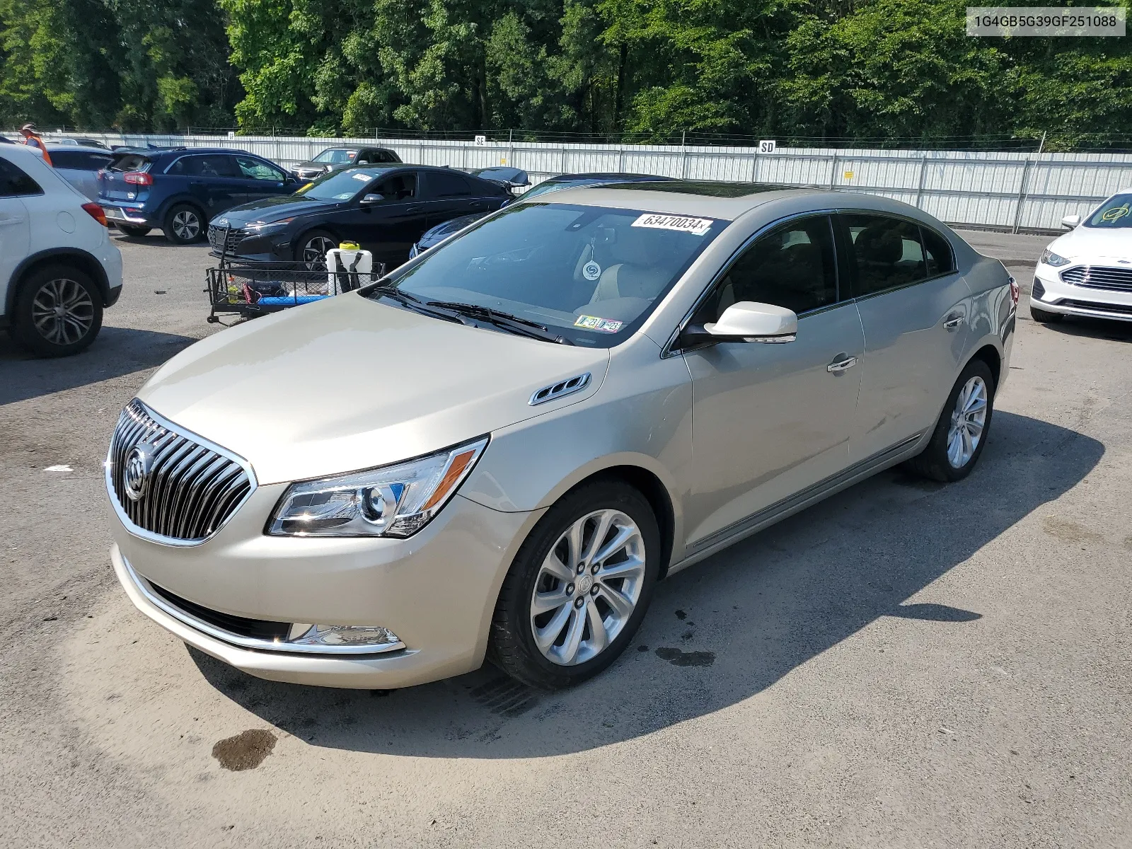 2016 Buick Lacrosse VIN: 1G4GB5G39GF251088 Lot: 63470034