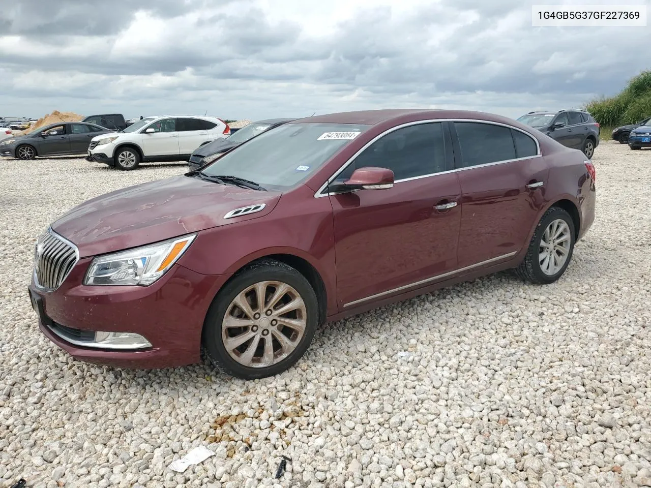 2016 Buick Lacrosse VIN: 1G4GB5G37GF227369 Lot: 64793084