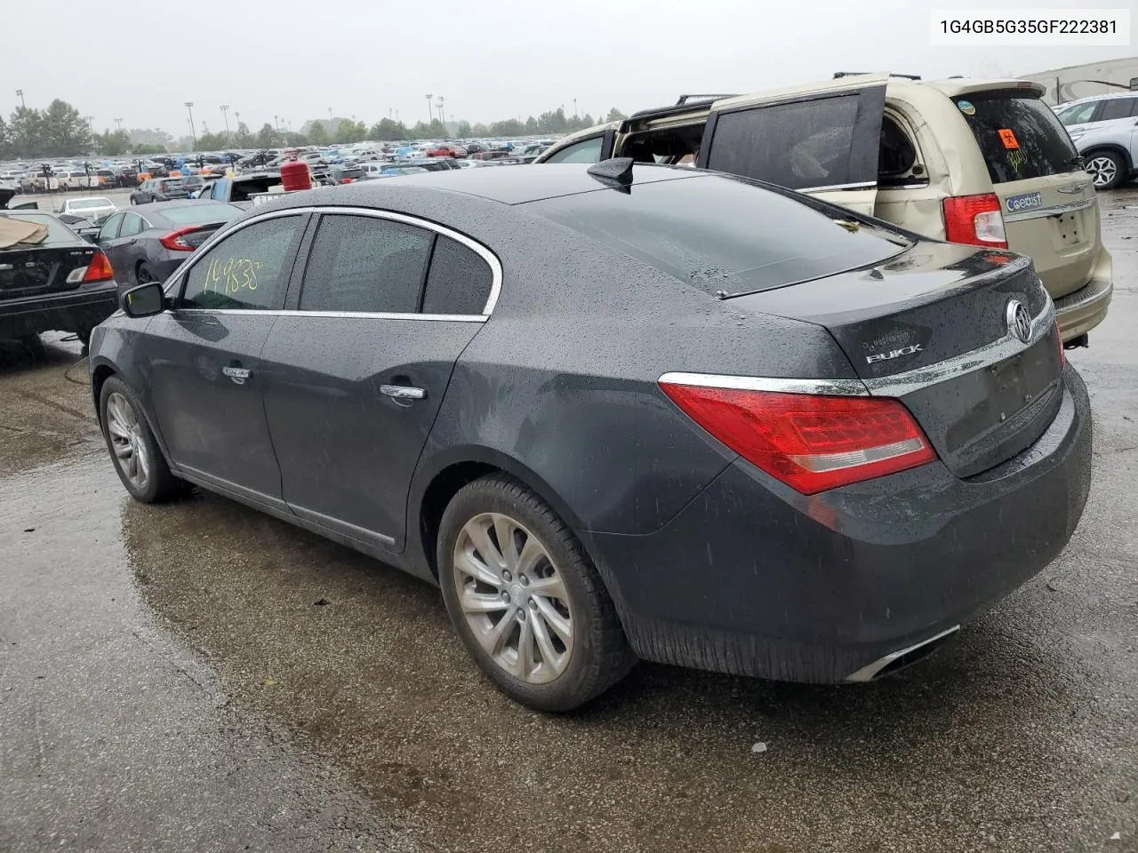 2016 Buick Lacrosse VIN: 1G4GB5G35GF222381 Lot: 66416314