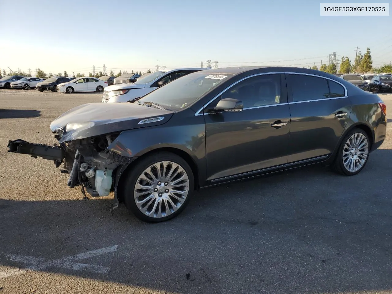 2016 Buick Lacrosse Premium VIN: 1G4GF5G3XGF170525 Lot: 67976084