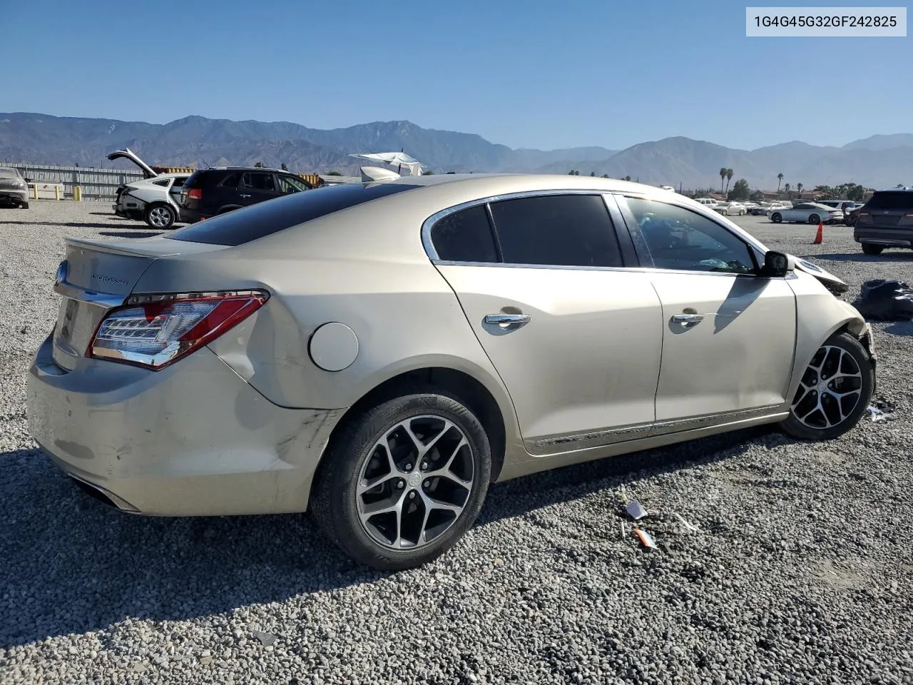 1G4G45G32GF242825 2016 Buick Lacrosse Sport Touring