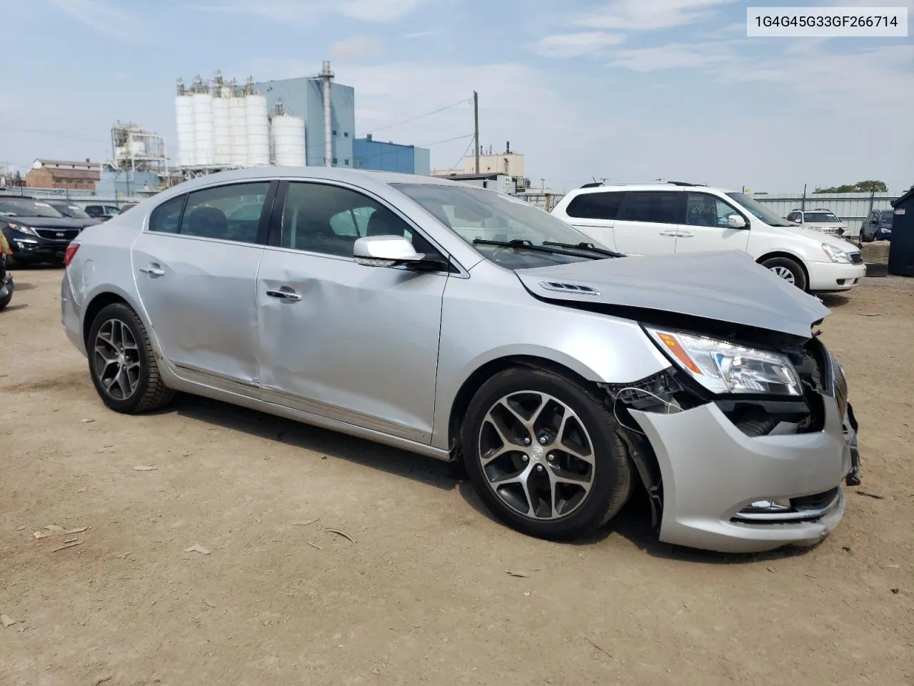 2016 Buick Lacrosse Sport Touring VIN: 1G4G45G33GF266714 Lot: 69598674