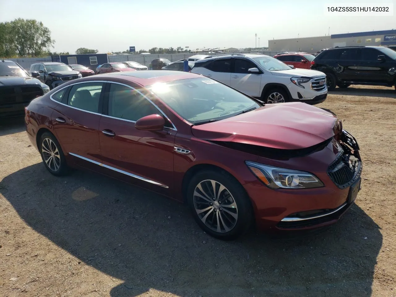 2017 Buick Lacrosse Premium VIN: 1G4ZS5SS1HU142032 Lot: 69281554