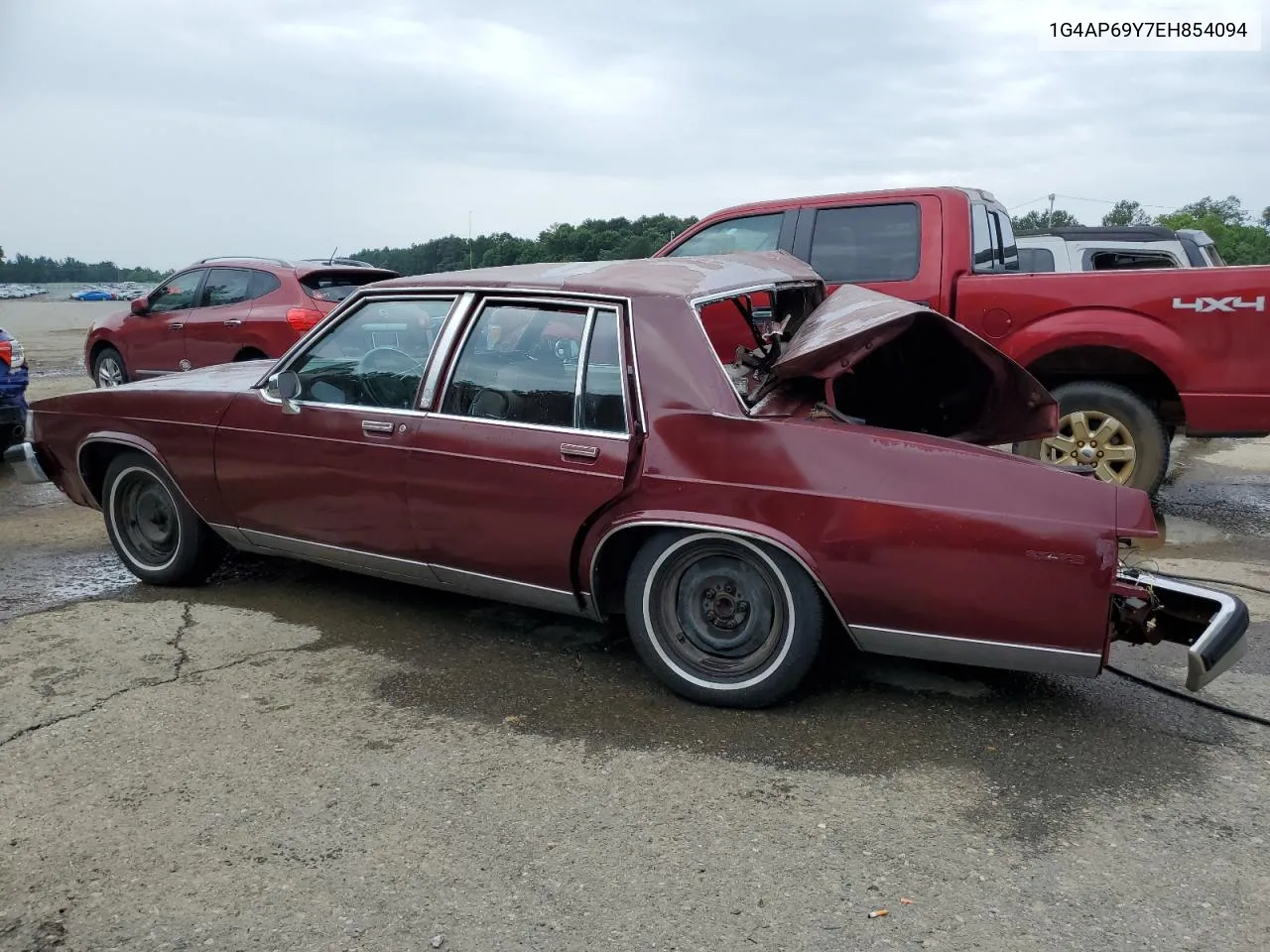 1984 Buick Lesabre Limited VIN: 1G4AP69Y7EH854094 Lot: 56762424