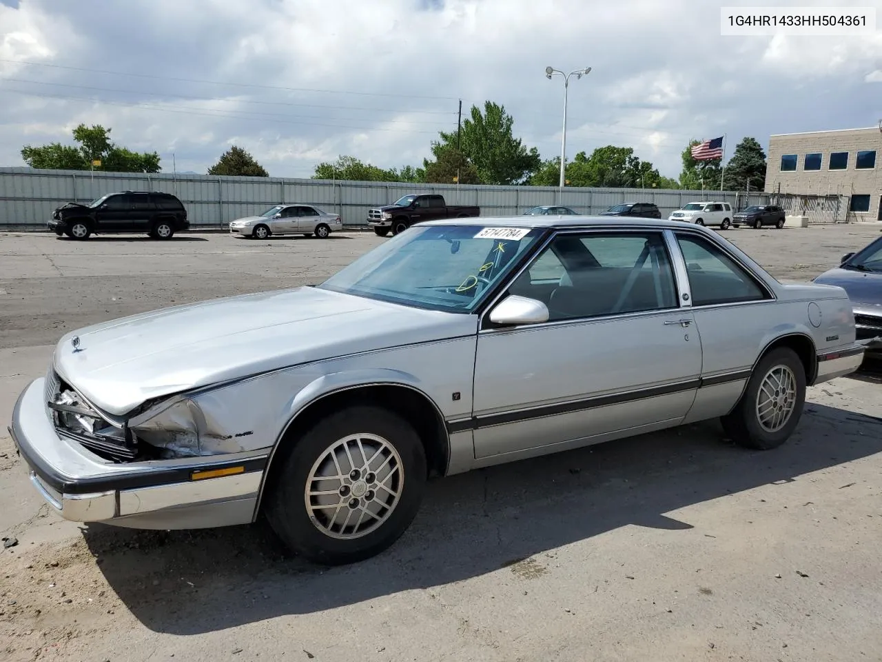 1987 Buick Lesabre Limited VIN: 1G4HR1433HH504361 Lot: 57147784