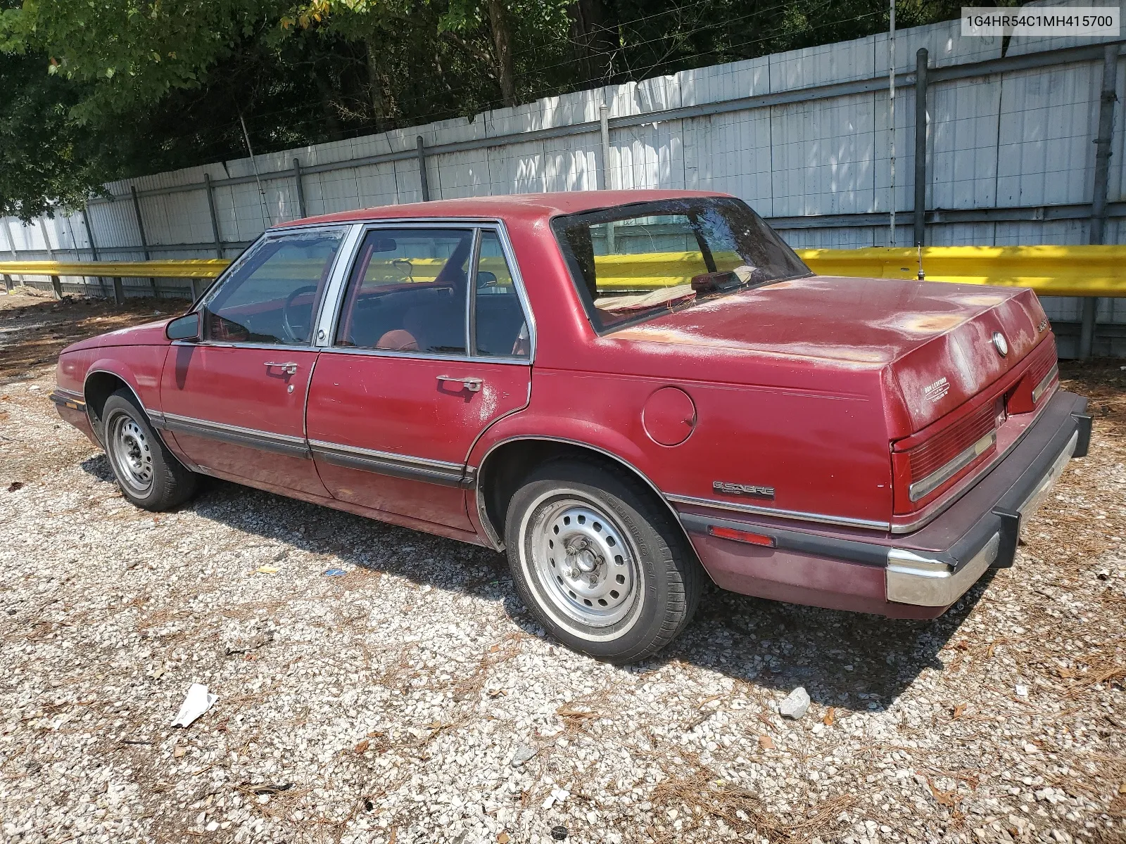 1991 Buick Lesabre Limited VIN: 1G4HR54C1MH415700 Lot: 68798544