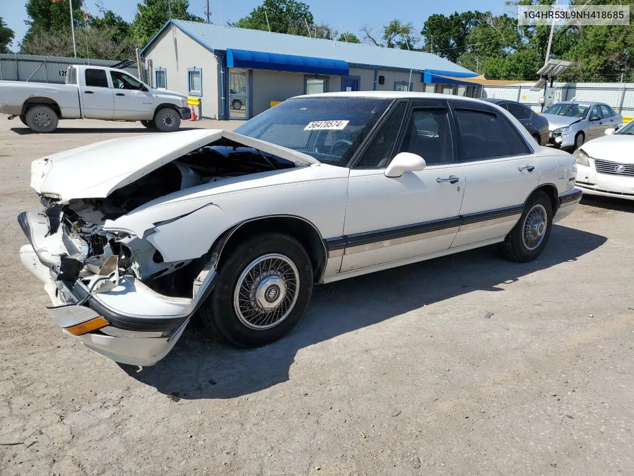 1992 Buick Lesabre Limited VIN: 1G4HR53L9NH418685 Lot: 56478574