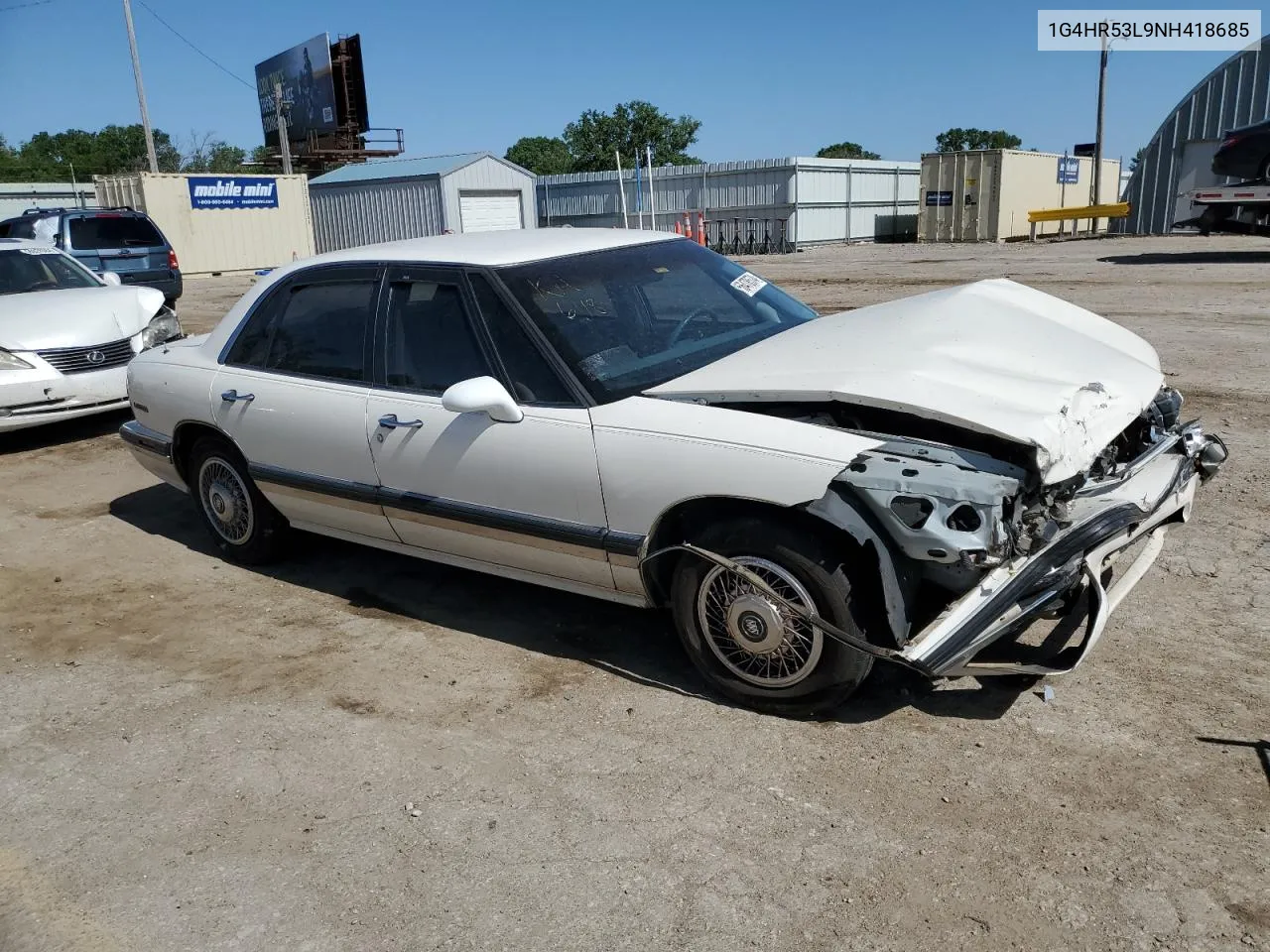 1992 Buick Lesabre Limited VIN: 1G4HR53L9NH418685 Lot: 56478574