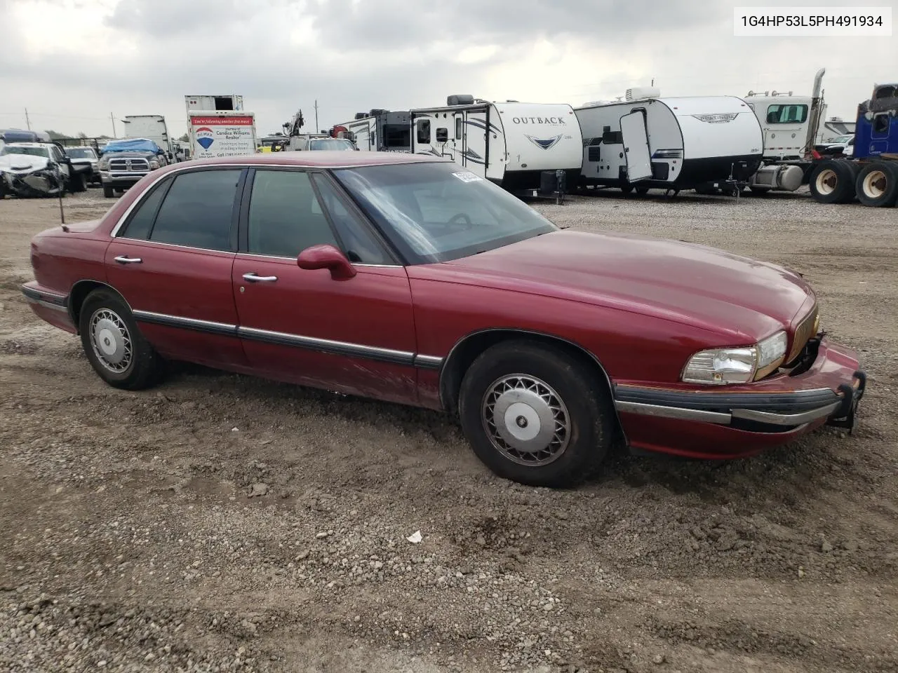 1993 Buick Lesabre Custom VIN: 1G4HP53L5PH491934 Lot: 57529224