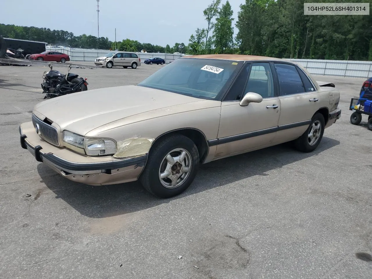 1995 Buick Lesabre Custom VIN: 1G4HP52L6SH401314 Lot: 54194754