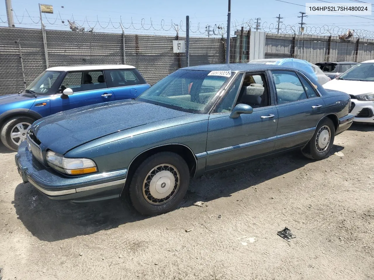 1995 Buick Lesabre Custom VIN: 1G4HP52L7SH480024 Lot: 60979324