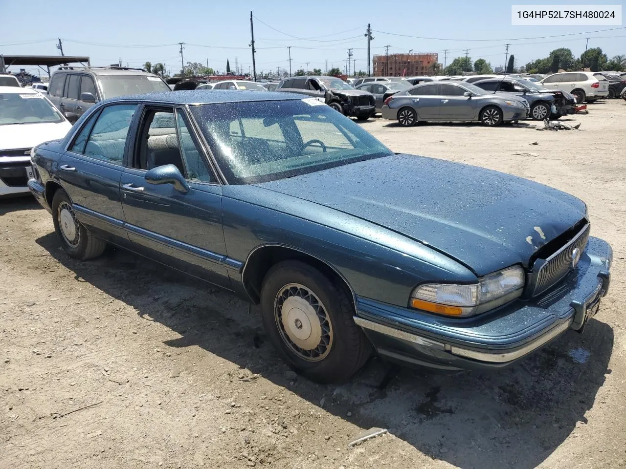 1995 Buick Lesabre Custom VIN: 1G4HP52L7SH480024 Lot: 60979324