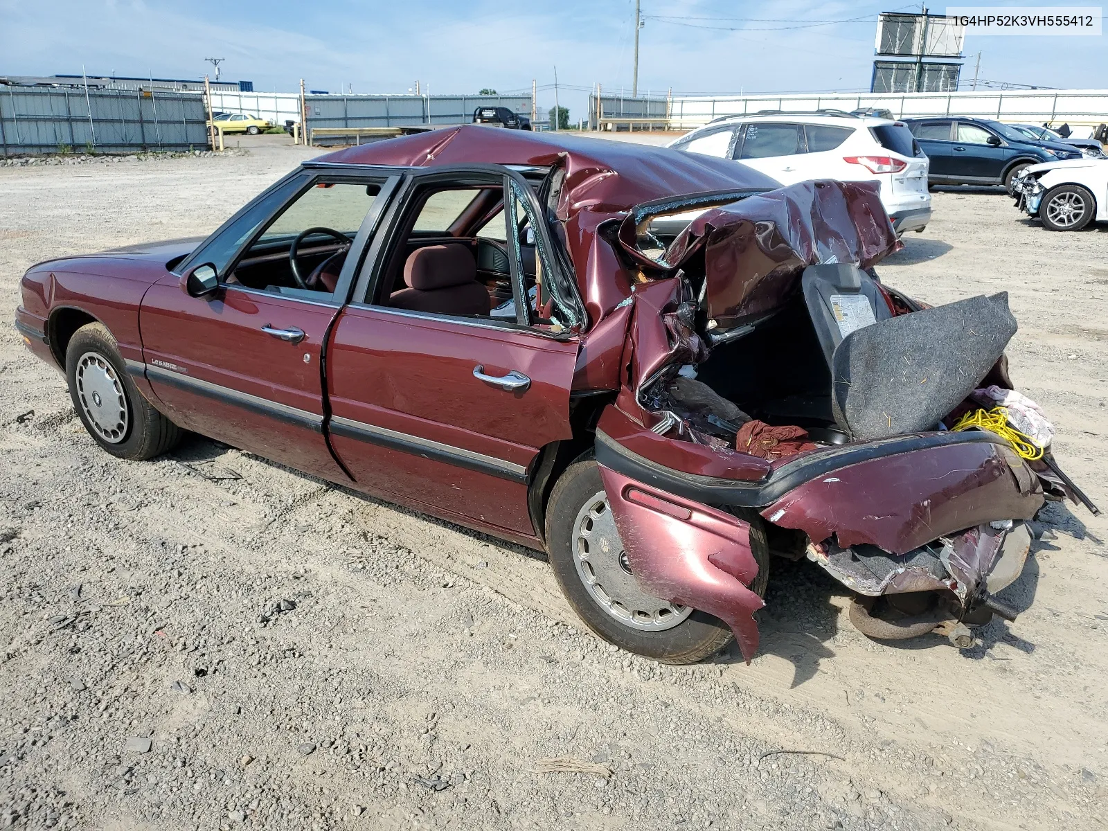 1997 Buick Lesabre Custom VIN: 1G4HP52K3VH555412 Lot: 58508434