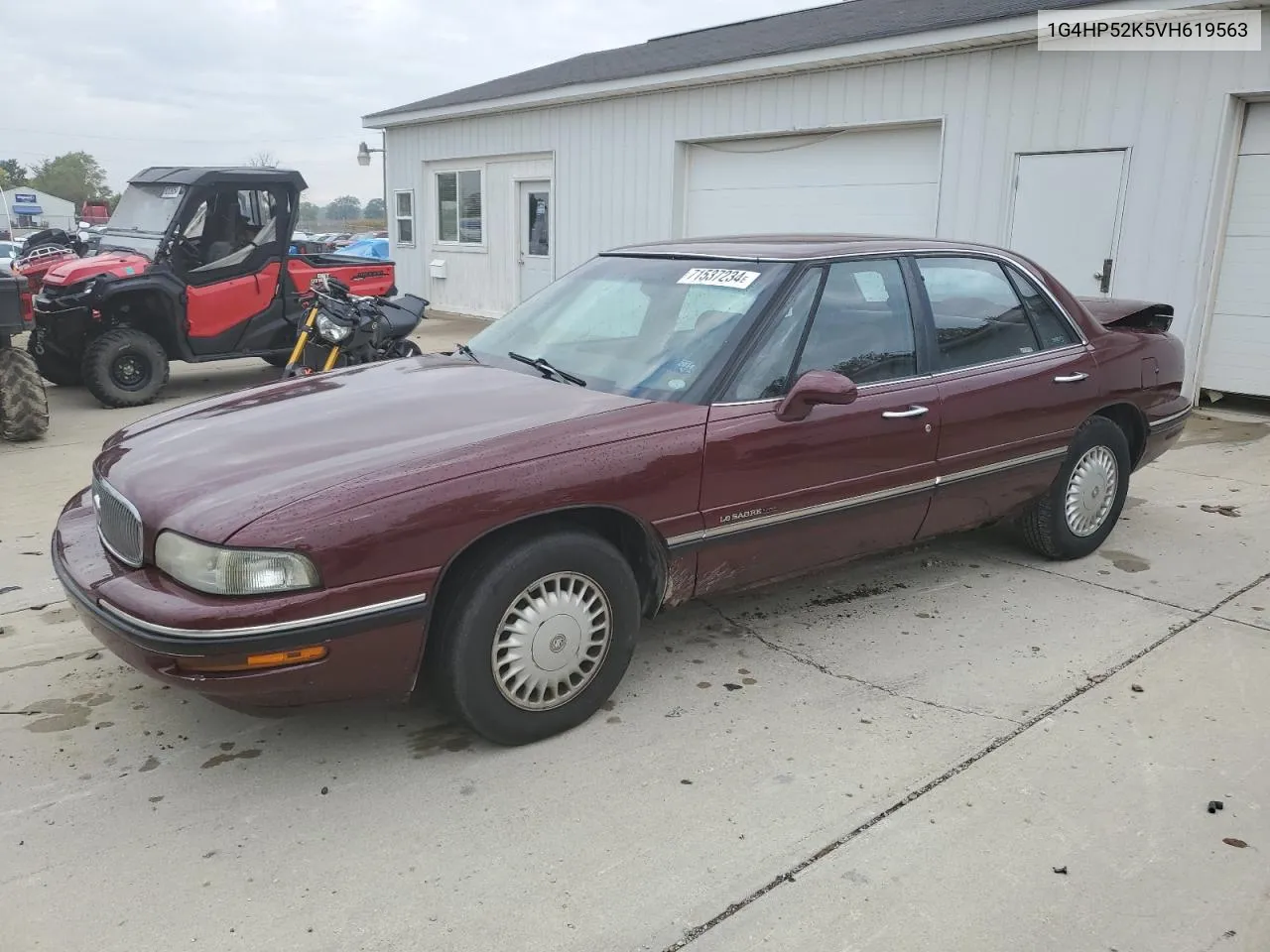 1997 Buick Lesabre Custom VIN: 1G4HP52K5VH619563 Lot: 71537234