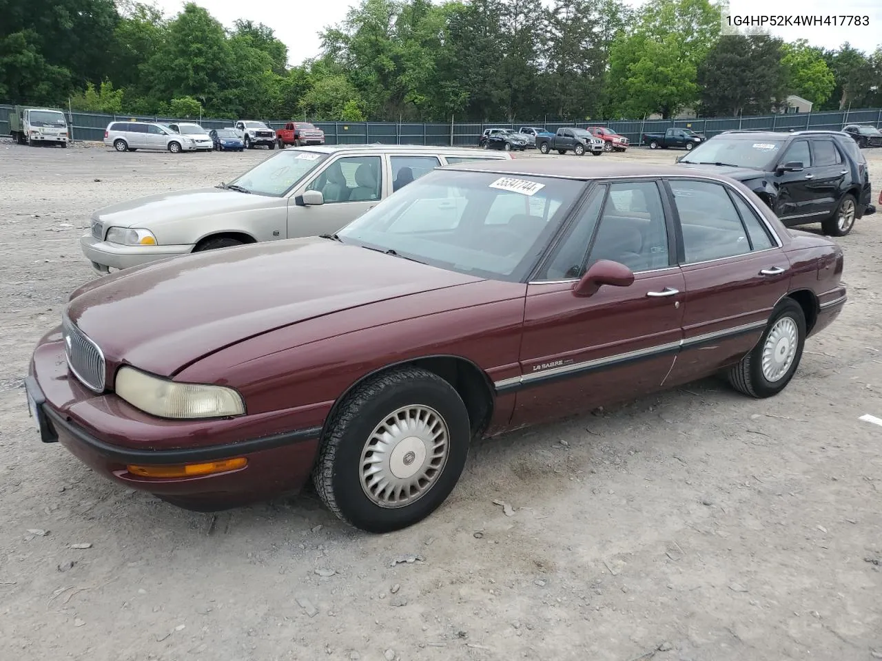 1998 Buick Lesabre Custom VIN: 1G4HP52K4WH417783 Lot: 55347744