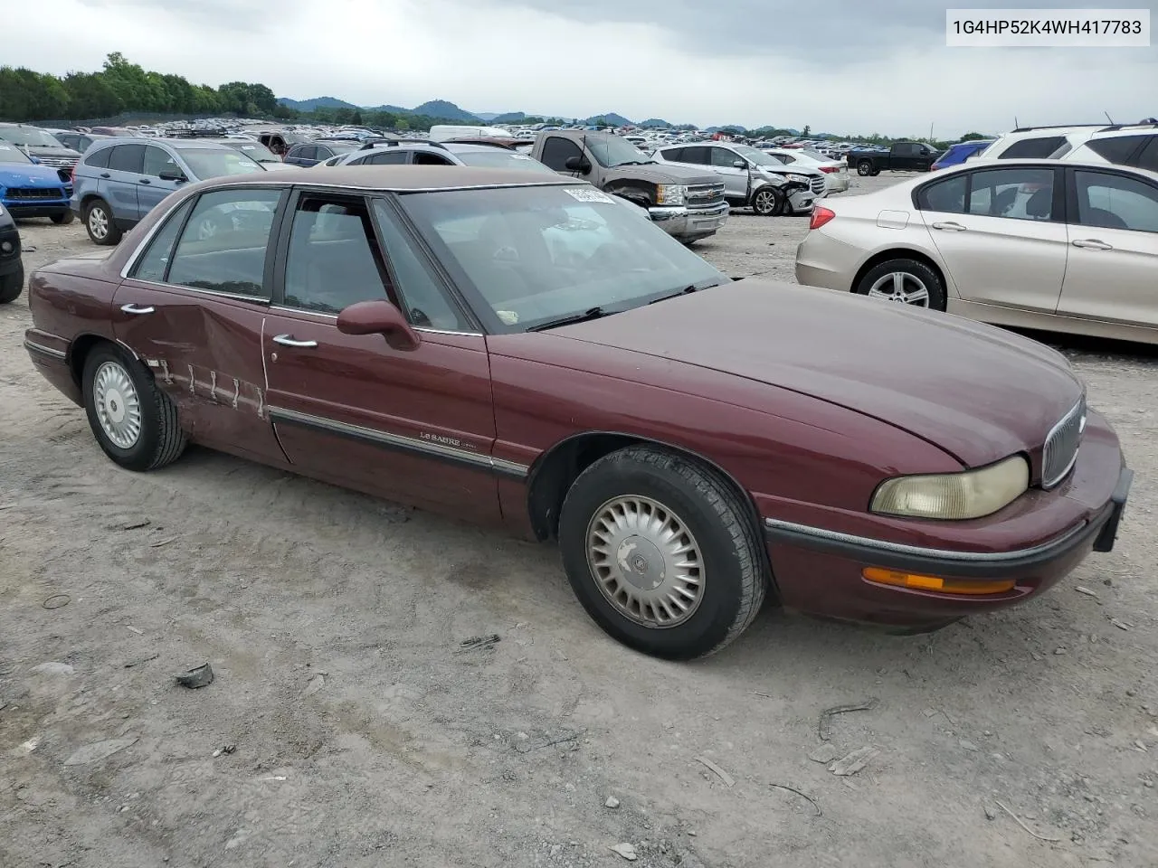 1998 Buick Lesabre Custom VIN: 1G4HP52K4WH417783 Lot: 55347744