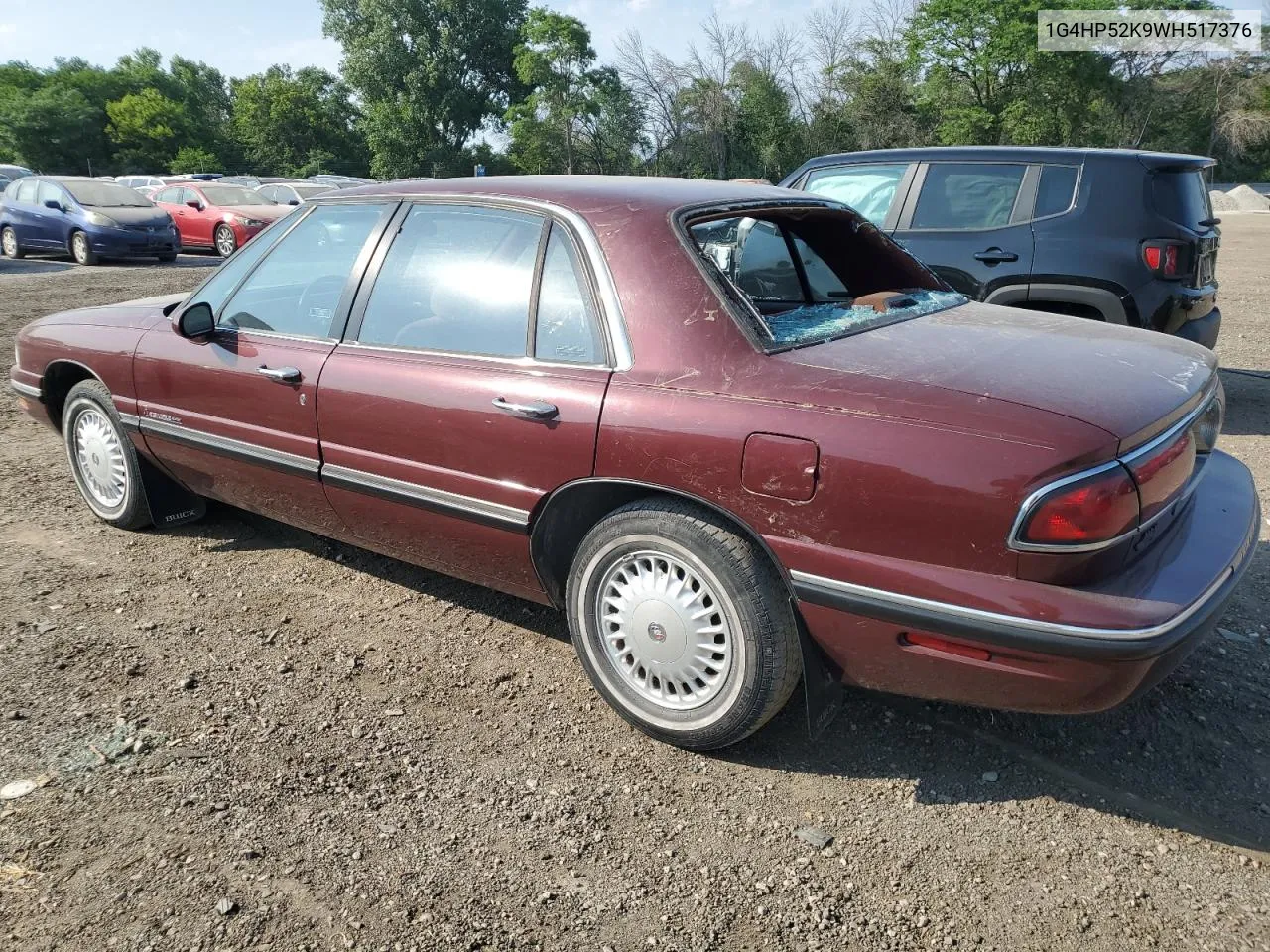 1998 Buick Lesabre Custom VIN: 1G4HP52K9WH517376 Lot: 58868664