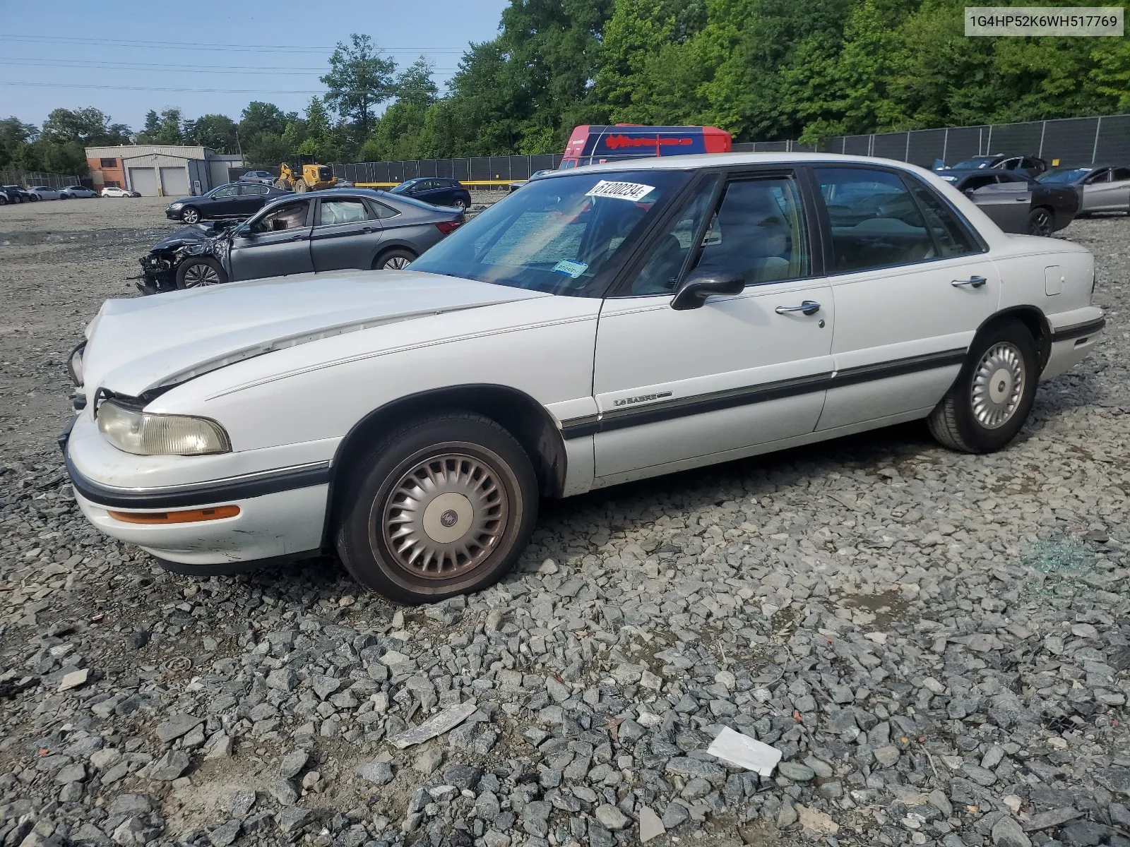 1998 Buick Lesabre Custom VIN: 1G4HP52K6WH517769 Lot: 61200234