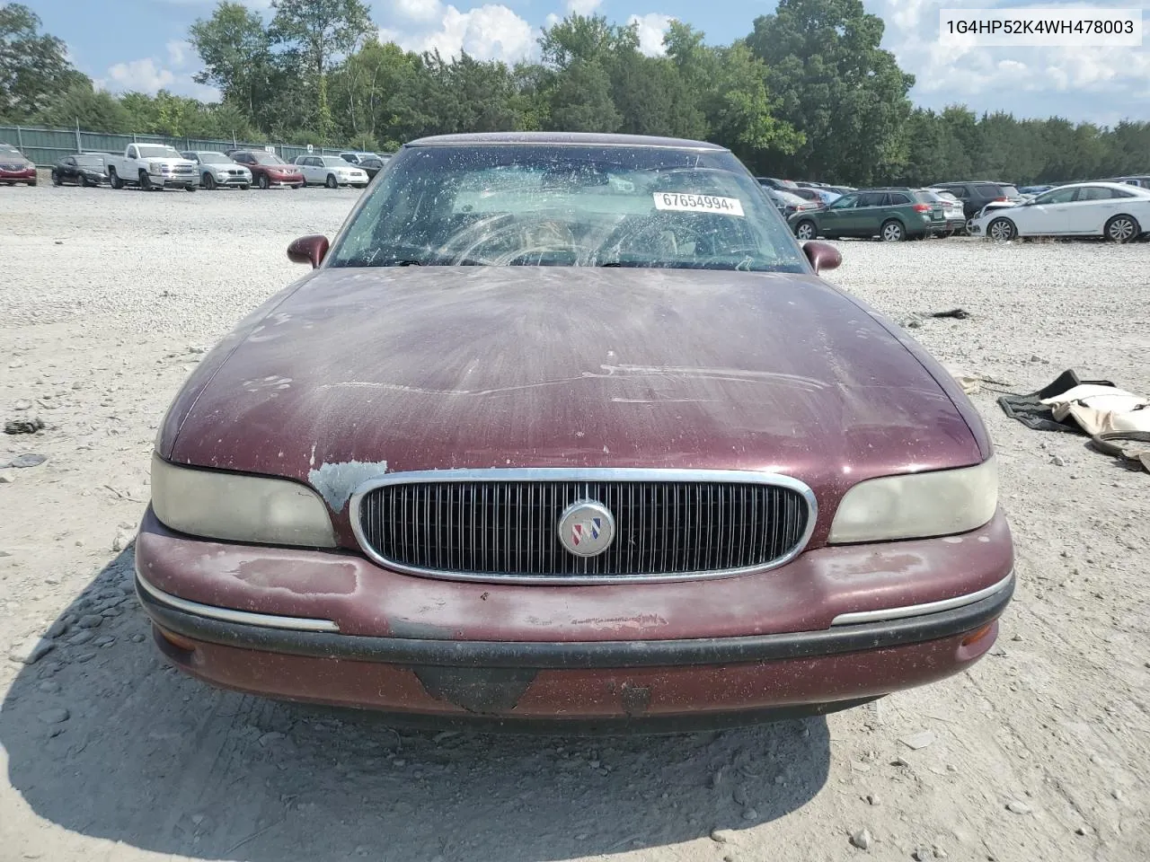 1998 Buick Lesabre Custom VIN: 1G4HP52K4WH478003 Lot: 67654994