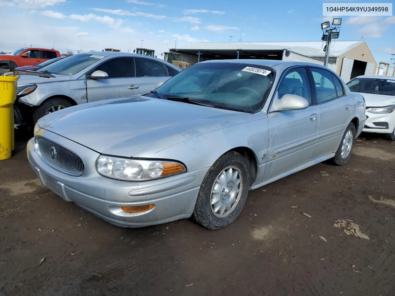 2000 Buick Lesabre Custom VIN: 1G4HP54K9YU349598 Lot: 44823074