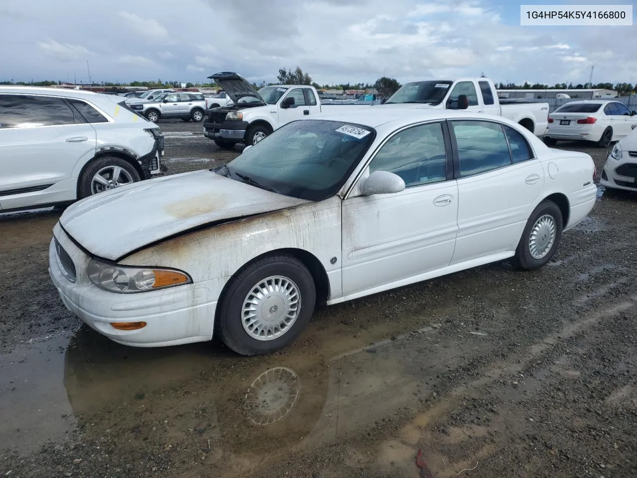 2000 Buick Lesabre Custom VIN: 1G4HP54K5Y4166800 Lot: 49736154