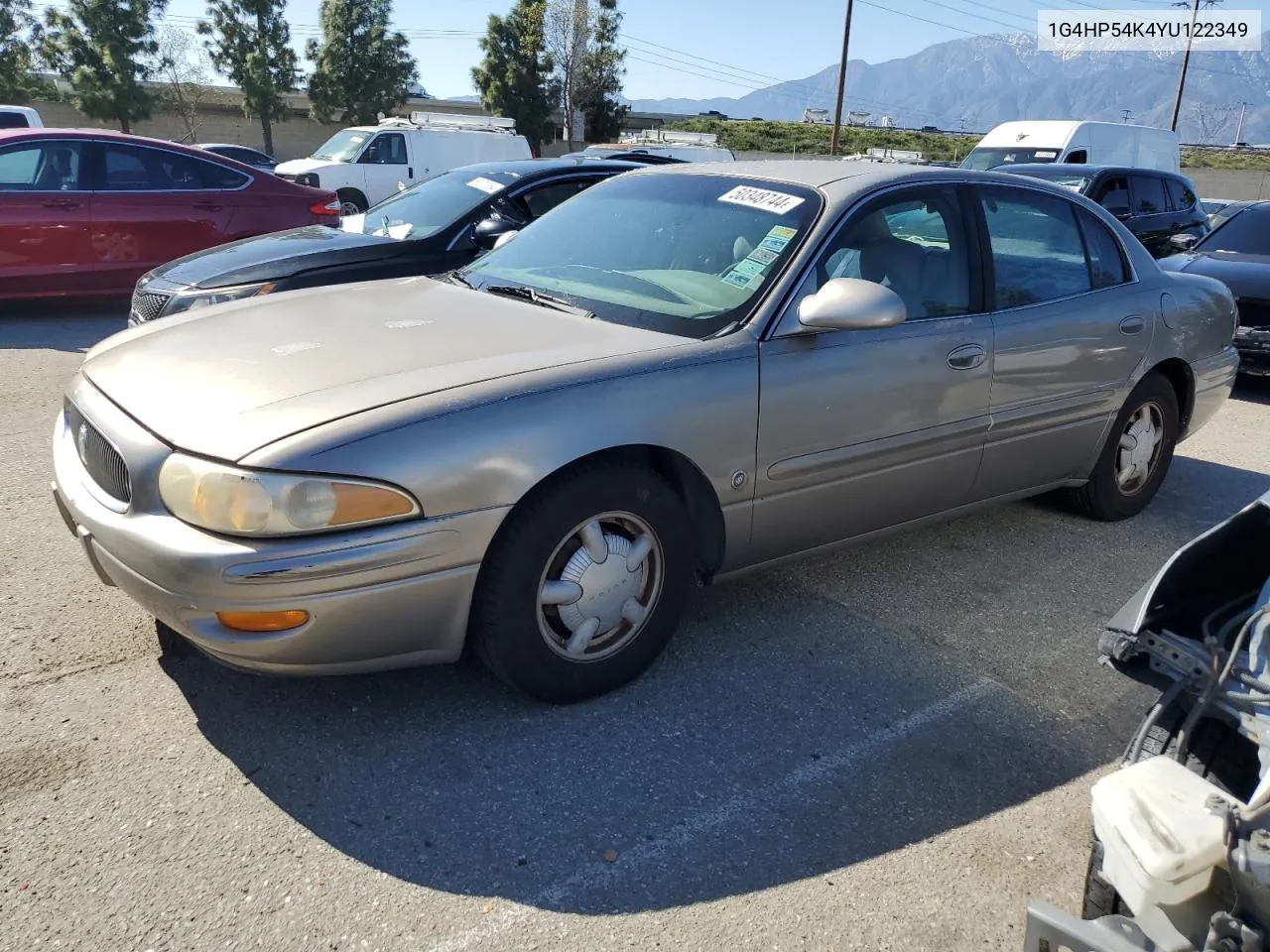 2000 Buick Lesabre Custom VIN: 1G4HP54K4YU122349 Lot: 50348744