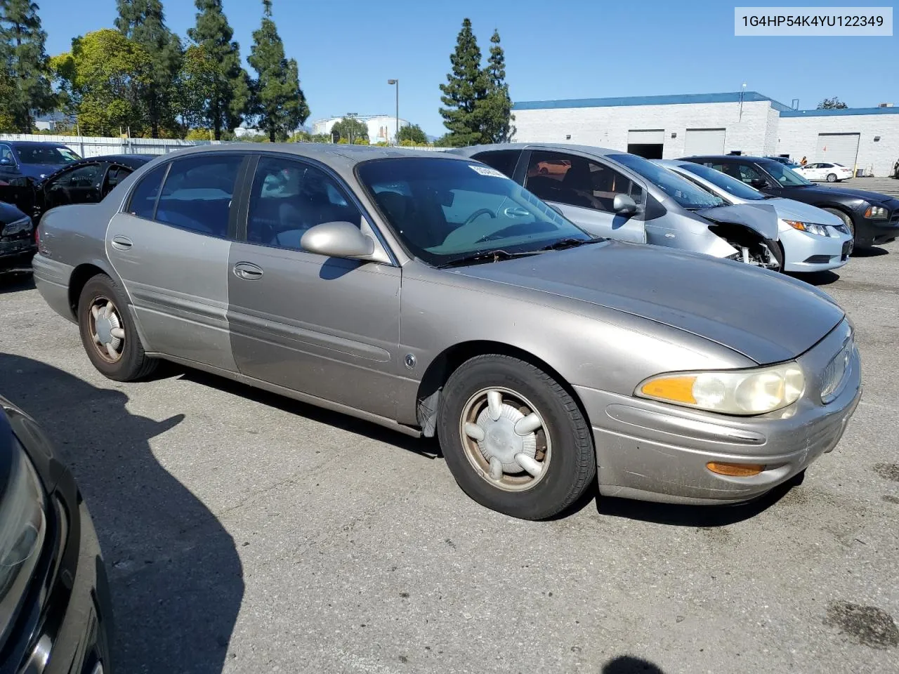 2000 Buick Lesabre Custom VIN: 1G4HP54K4YU122349 Lot: 50348744