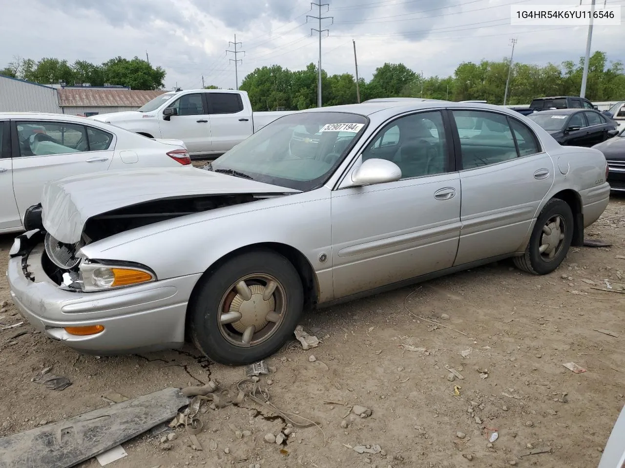 2000 Buick Lesabre Limited VIN: 1G4HR54K6YU116546 Lot: 52907194