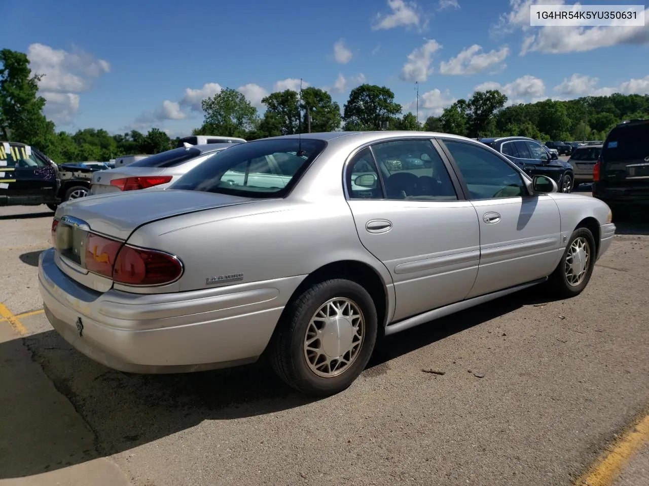 2000 Buick Lesabre Limited VIN: 1G4HR54K5YU350631 Lot: 54279614