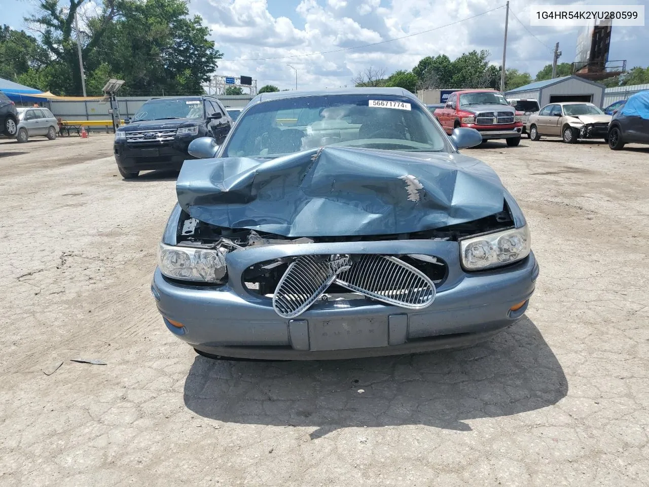 2000 Buick Lesabre Limited VIN: 1G4HR54K2YU280599 Lot: 56671774