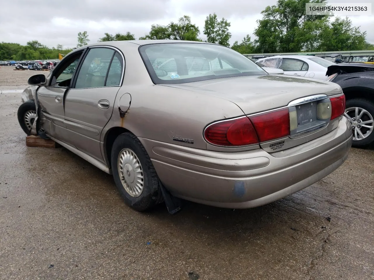 1G4HP54K3Y4215363 2000 Buick Lesabre Custom