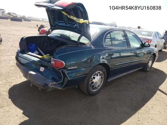 2000 Buick Lesabre Limited VIN: 1G4HR54K8YU160838 Lot: 57463234