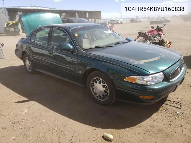 1G4HR54K8YU160838 2000 Buick Lesabre Limited