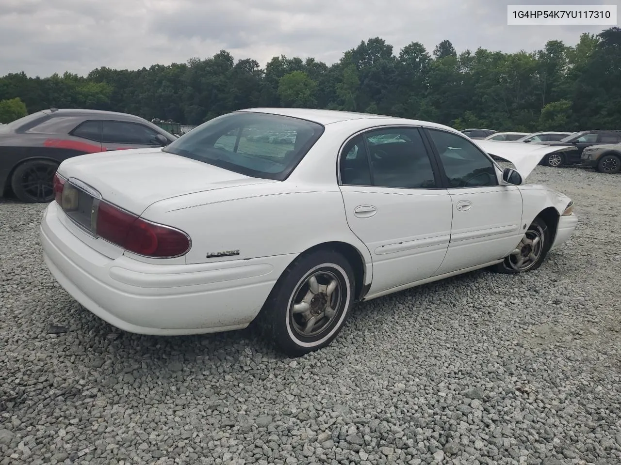 2000 Buick Lesabre Custom VIN: 1G4HP54K7YU117310 Lot: 57824844