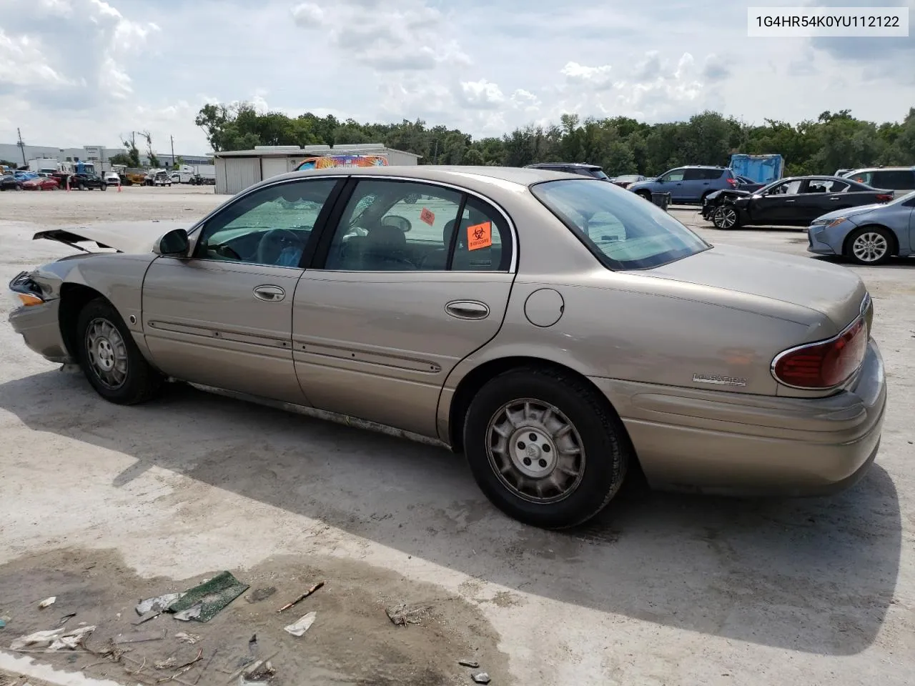 2000 Buick Lesabre Limited VIN: 1G4HR54K0YU112122 Lot: 59400164