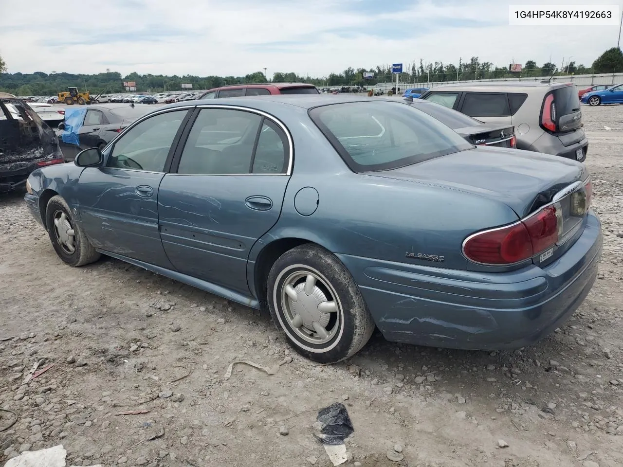 1G4HP54K8Y4192663 2000 Buick Lesabre Custom