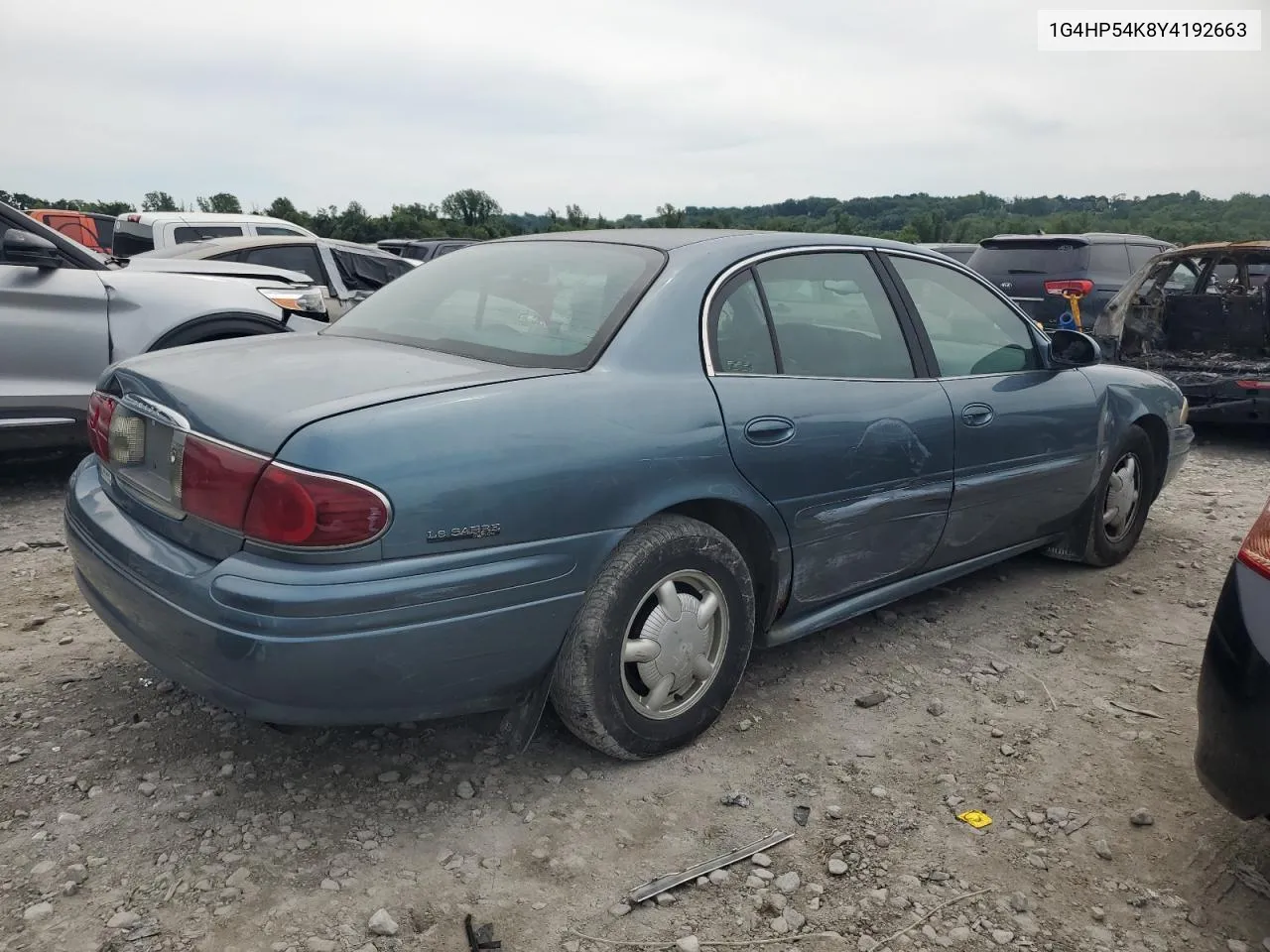 2000 Buick Lesabre Custom VIN: 1G4HP54K8Y4192663 Lot: 59676694