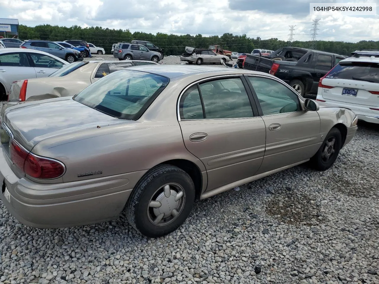 2000 Buick Lesabre Custom VIN: 1G4HP54K5Y4242998 Lot: 60638494