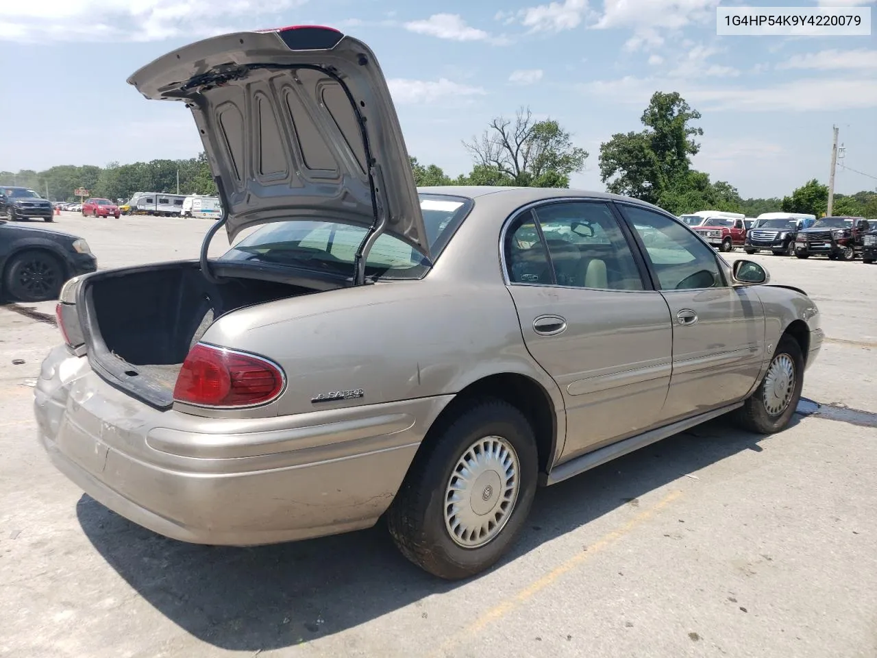 2000 Buick Lesabre Custom VIN: 1G4HP54K9Y4220079 Lot: 62012933