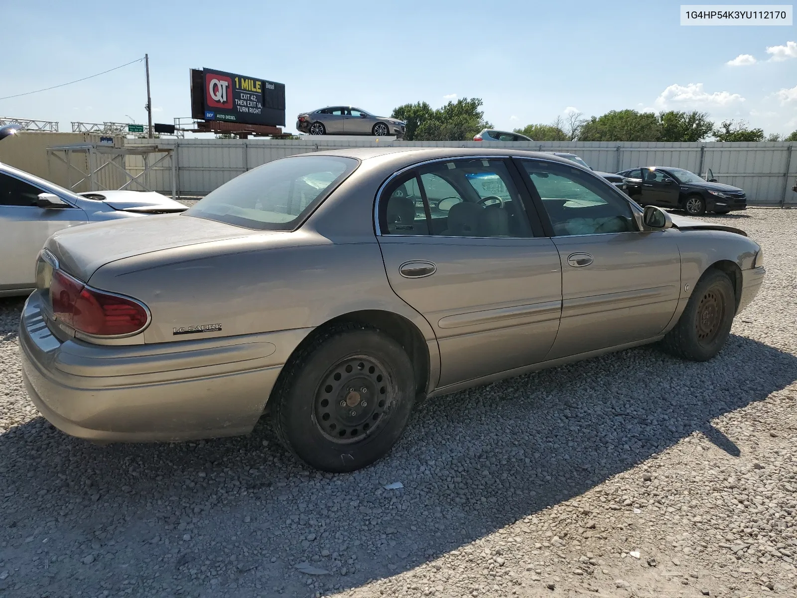 2000 Buick Lesabre Custom VIN: 1G4HP54K3YU112170 Lot: 62872164